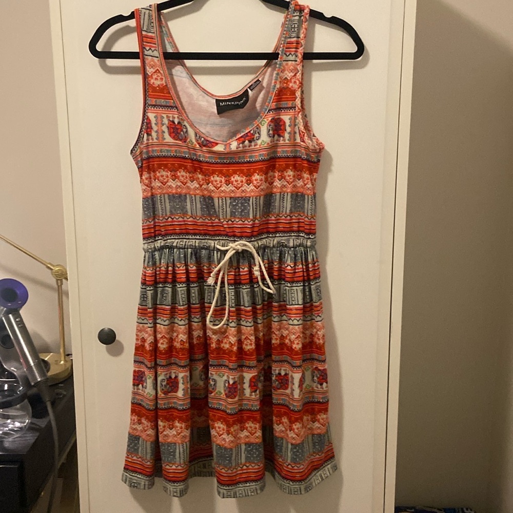 Minkpink tribal print dress